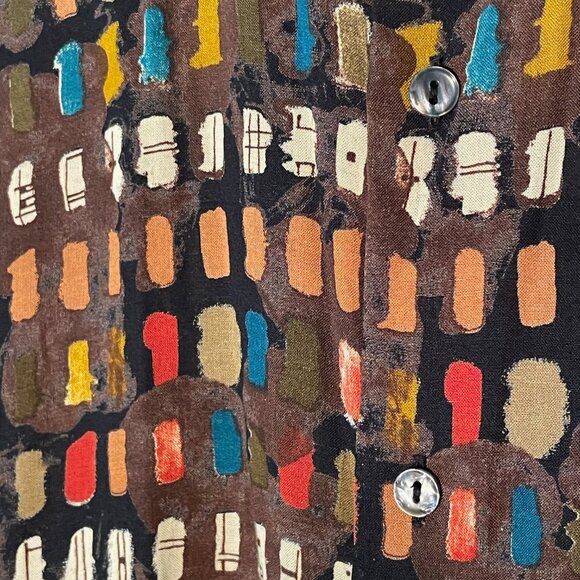 Vintage Merseta short sleeve button down, size XL - Picture 3 of 4